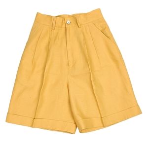100% Linen High Waisted Shorts
